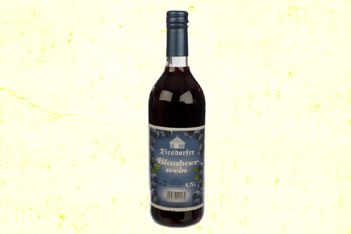 Blaubeerwein Heidelbeerwein 11 %vol.
