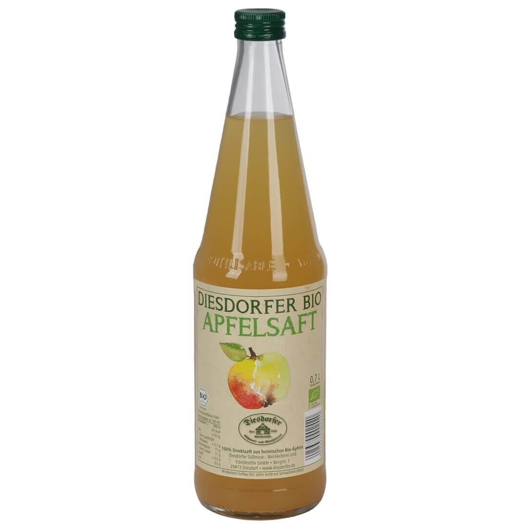 Apfelsaft in 0,70 L Glasflasche