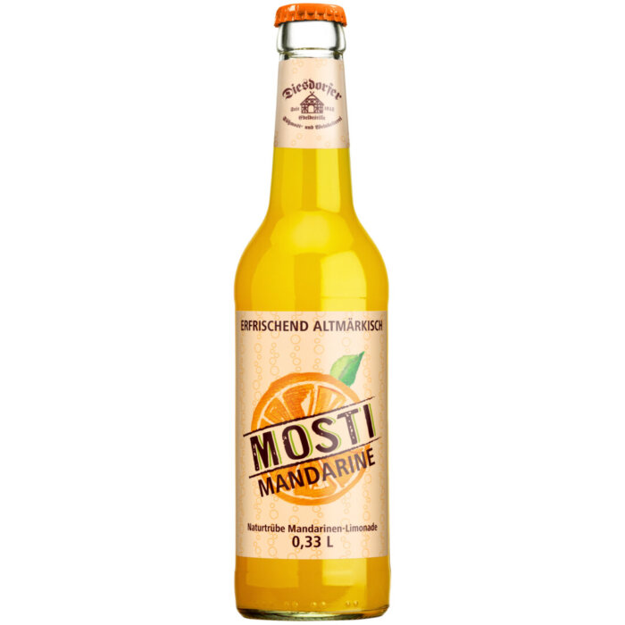 Mosti Mandarine 0,33 Liter in Glasflasche